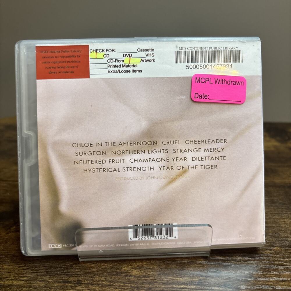 St. Vincent – Strange Mercy (CD, 2011) - Picture 2 of 5